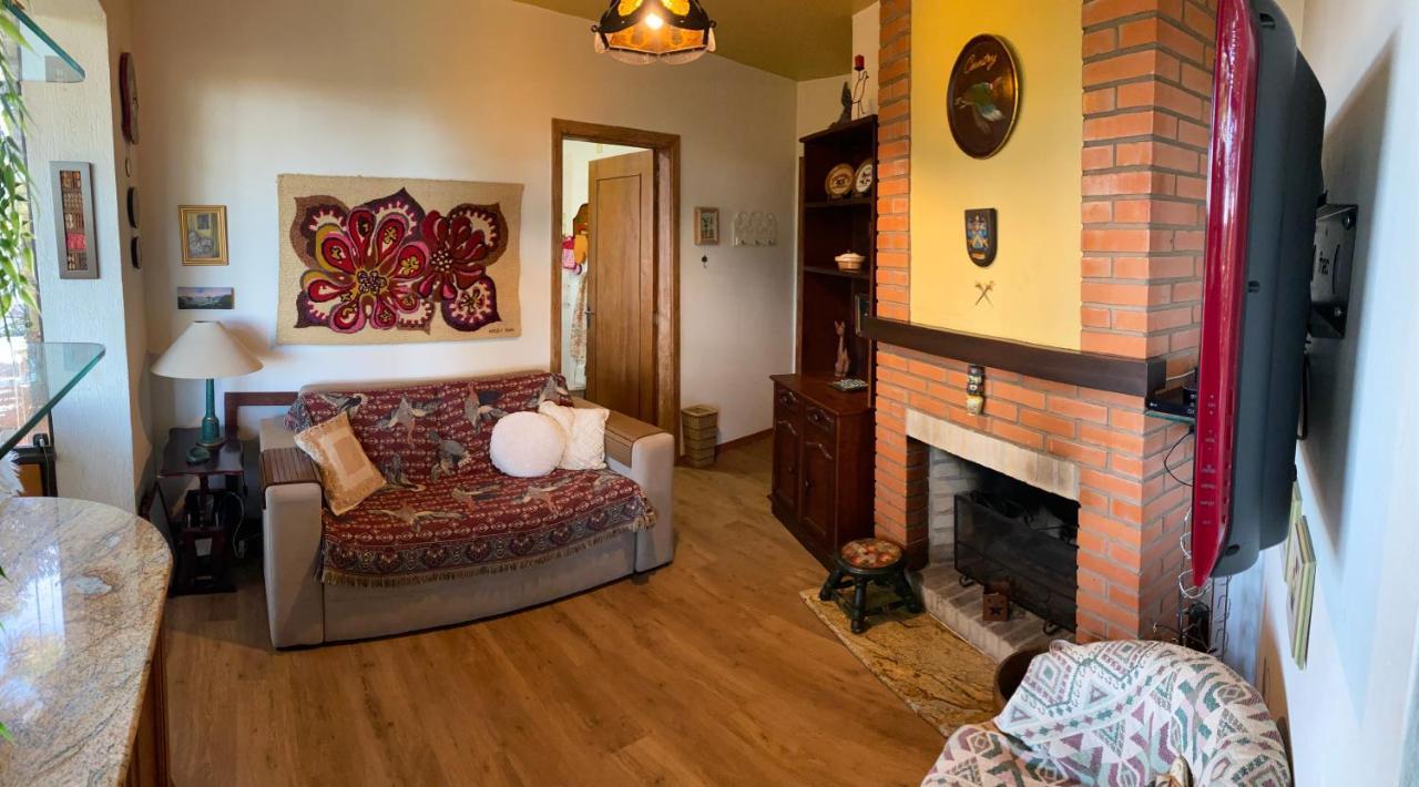 Apartamento Vista inspiradora em uma localização imbatível! Gramado Exterior foto