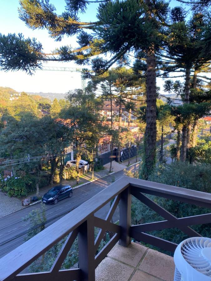Apartamento Vista inspiradora em uma localização imbatível! Gramado Exterior foto