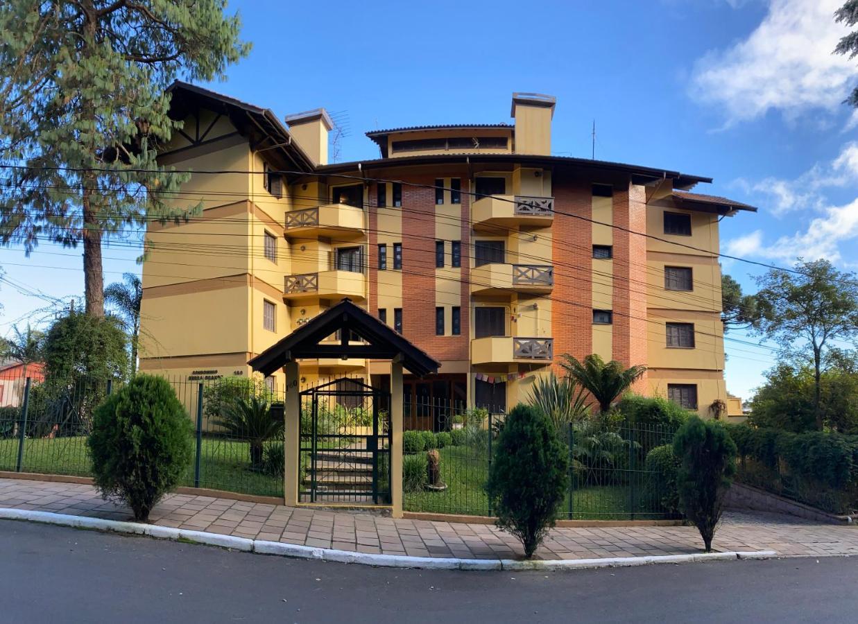 Apartamento Vista inspiradora em uma localização imbatível! Gramado Exterior foto